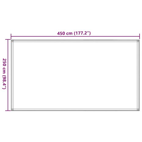 Tenttapijt 250x450 cm blauw 7