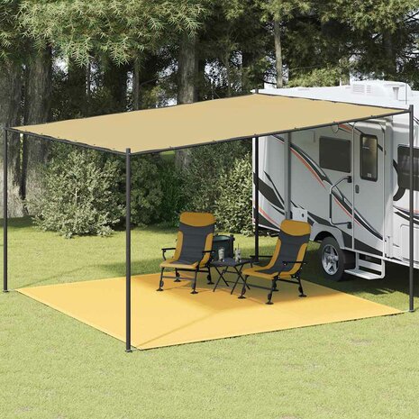 Tenttapijt 400x400 cm beige 1