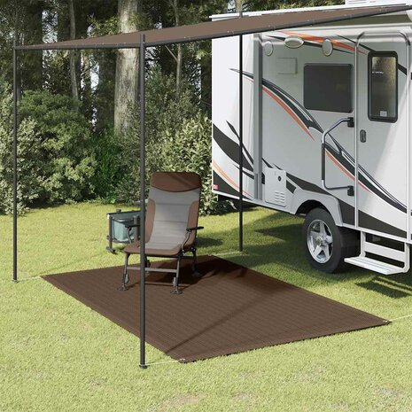 Tenttapijt 250x350 cm bruin 1