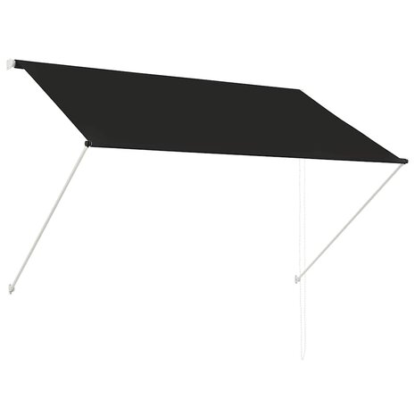 Luifel uittrekbaar 200x150 cm antraciet 2