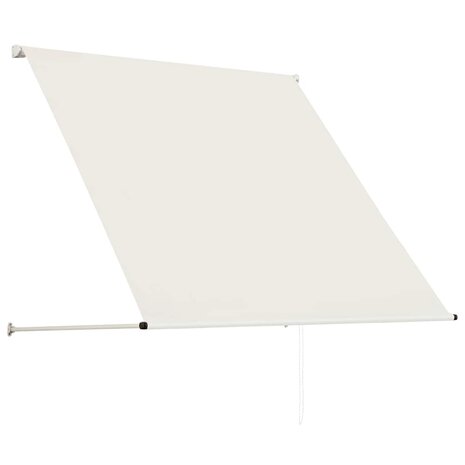 Luifel uittrekbaar 150x150 cm cr&egrave;me 4