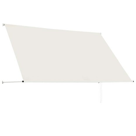 Luifel uittrekbaar 250x150 cm cr&egrave;me 4