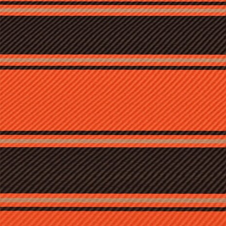 Luifel uittrekbaar 350x150 cm oranje en bruin 6