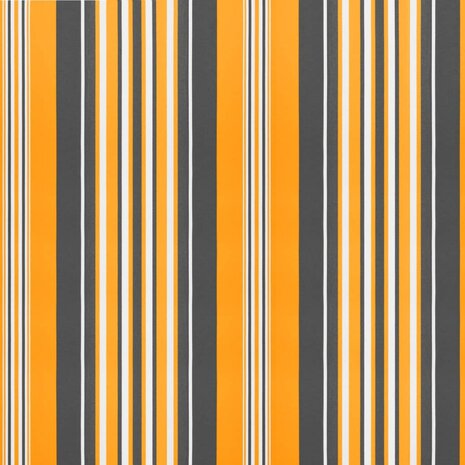 Vervangingsdoek voor luifelrok gestreept 3 m geel en grijs 5