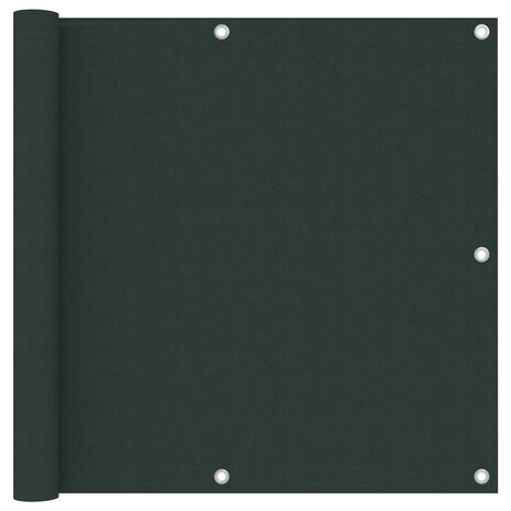 Balkonscherm 90x300 cm oxford stof donkergroen 1