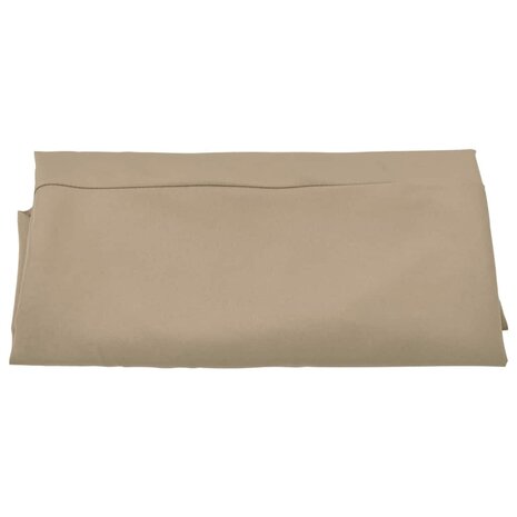 Vervangingsdoek voor zweefparasol 300 cm taupe 4