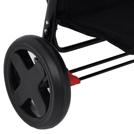 Kinderwagen 3-in-1 staal antracietkleurig 12