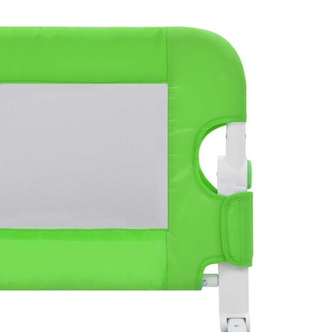 Bedhekje peuter 120x42 cm polyester groen 5