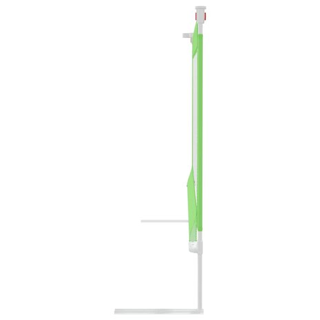 Bedhekje peuter 140x25 cm stof groen 4