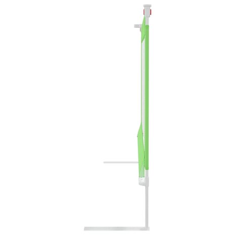 Bedhekje peuter 150x25 cm stof groen 4
