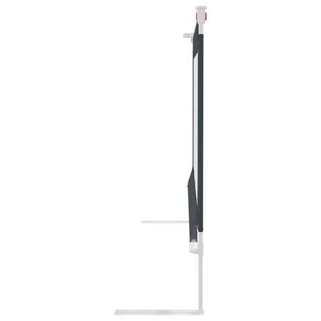 Bedhekje peuter 100x25 cm stof donkergrijs 4