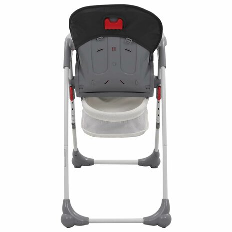Kinderstoel hoog grijs 7
