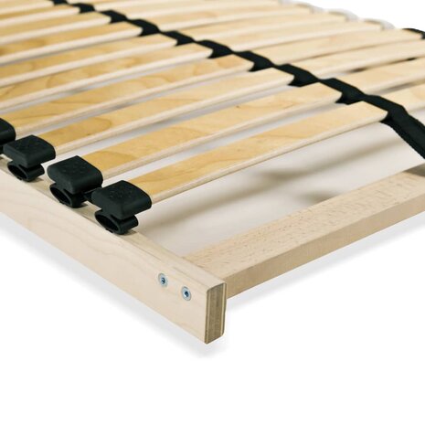 Lattenbodem met 28 latten 7 zones 90x200 cm 7