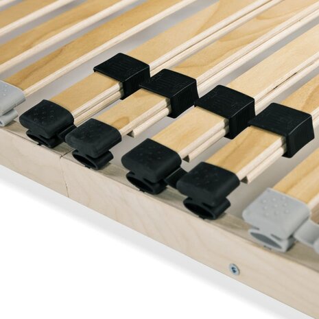 Lattenbodem met 28 latten 7 zones 120x200 cm 7
