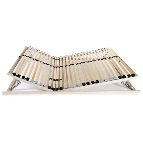 Lattenbodem met 28 latten 7 zones 100x200 cm 4