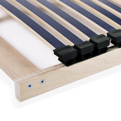 Lattenbodem met 42 latten 7 zones 100x200 cm 4
