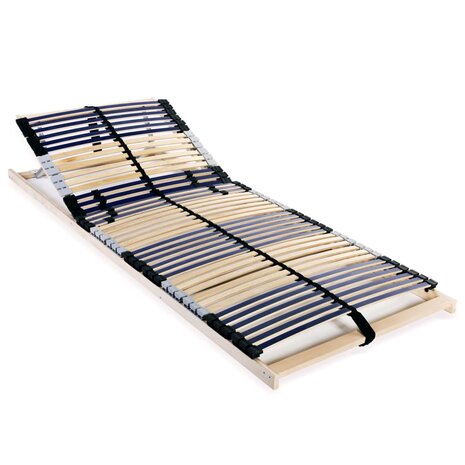 Lattenbodem met 42 latten 7 zones 90x200 cm 1