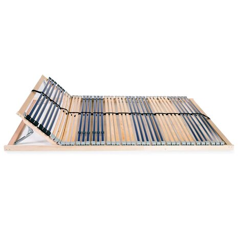 Lattenbodem met 42 latten 7 zones 120x200 cm 2