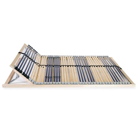 Lattenbodem met 42 latten 7 zones 140x200 cm 2