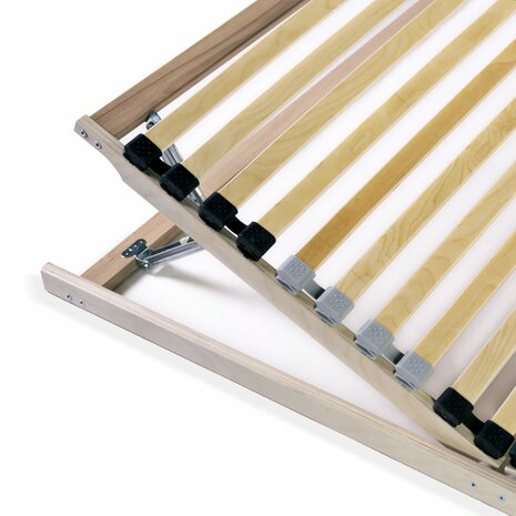 Lattenbodems 2 st met 28 latten 7 zones 70x200 cm 6