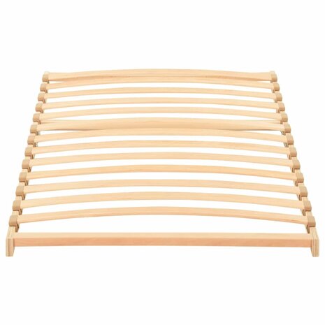 Lattenbodem Bruin 80 x 190 cm Massief beukenhout 2