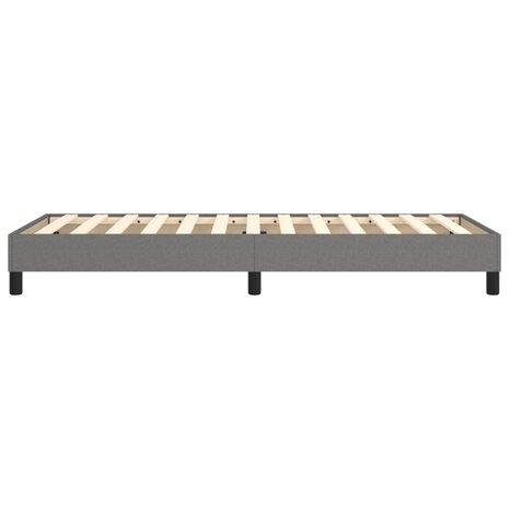 Boxspring bed 80x200 cm stof donkergrijs 6