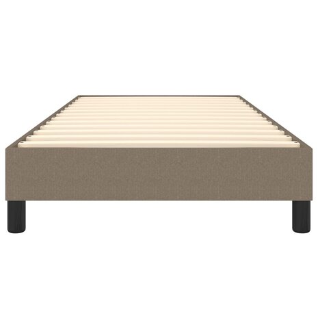 Boxspring bed 90x190 cm stof taupe 5
