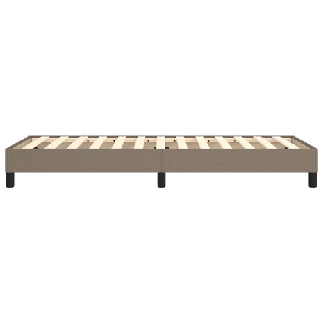 Boxspring bed 90x190 cm stof taupe 6