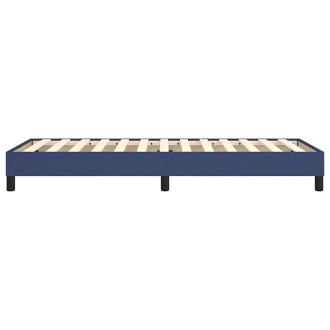 Boxspring bed 90x190 cm stof blauw 6