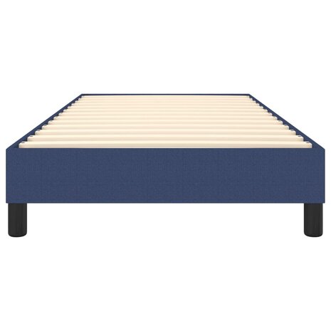 Boxspring bed 90x200 cm stof blauw 5