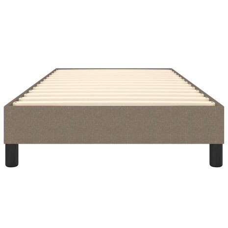 Boxspring bed 100x200 cm stof taupe 5