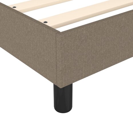 Boxspring bed 100x200 cm stof taupe 7