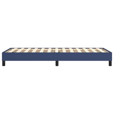 Boxspring bed 100x200 cm stof blauw 6