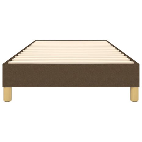 Boxspring bed 80x200 cm stof donkerbruin 5
