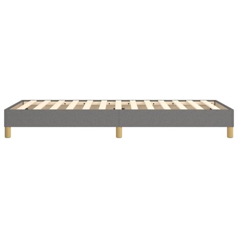 Boxspring bed 90x190 cm stof donkergrijs 6
