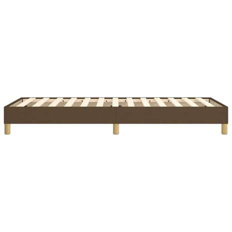 Boxspring bed 90x190 cm stof donkerbruin 6