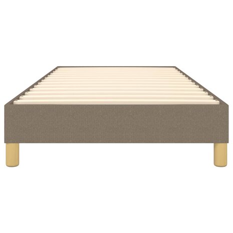 Boxspring bed 90x190 cm stof taupe 5