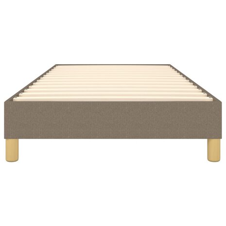 Boxspring bed 90x200 cm stof taupe 5