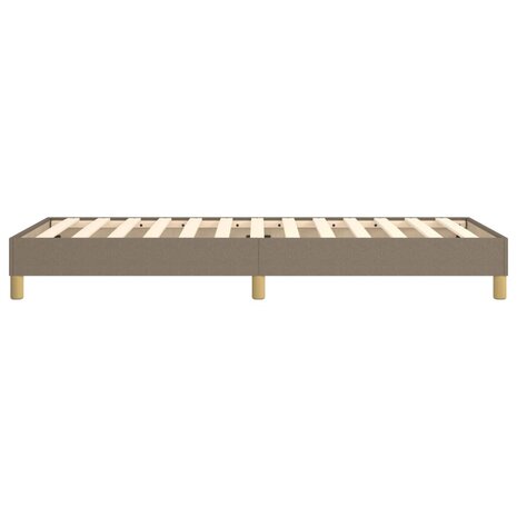Boxspring bed 90x200 cm stof taupe 6