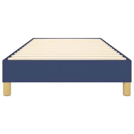 Boxspring bed 90x200 cm stof blauw 5