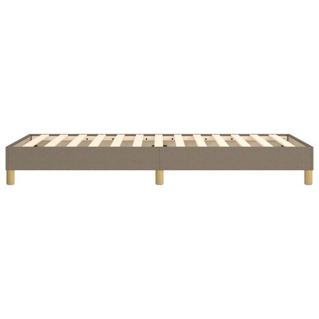 Boxspring bed 100x200 cm stof taupe 6