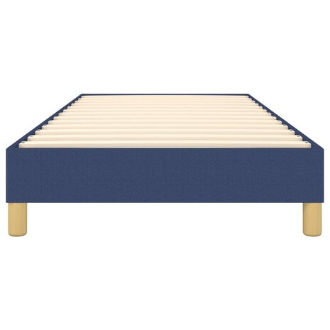 Boxspring bed 100x200 cm stof blauw 5