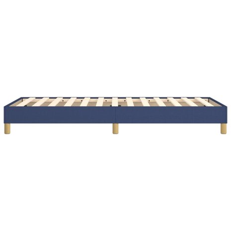 Boxspring bed 100x200 cm stof blauw 6