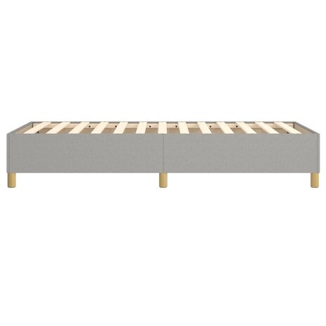 Boxspring bed 90x190 cm stof lichtgrijs 6