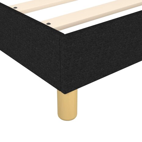 Boxspring bed 90x190 cm stof zwart 7