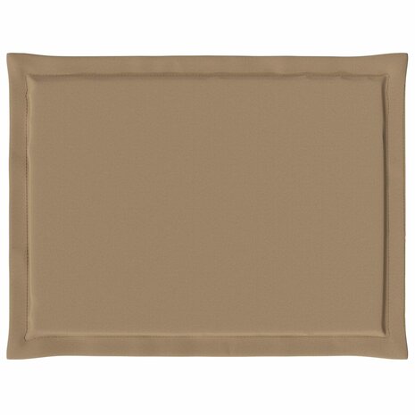 Zitkussens 4 pcs Taupe 47 x 36 x 2 cm Polyester 5