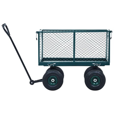 Tuinwagen 350 kg groen 6
