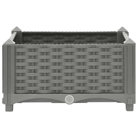 Plantenbak verhoogd 40x40x23 cm polypropeen 4