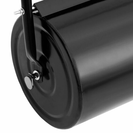 Gazonroller met handvat 42 L ijzer en staal zwart 4
