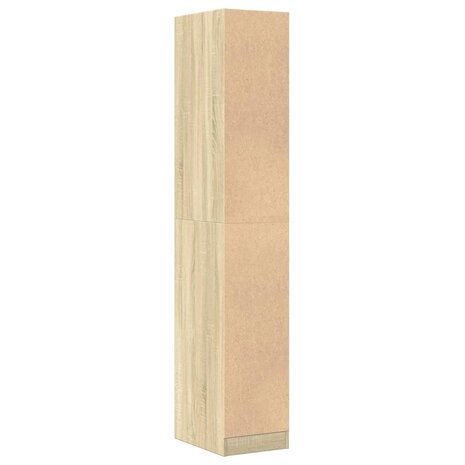 Apothekerskast 30x41x174,5 cm bewerkt hout sonoma eikenkleurig 6